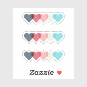Hearts Sticker