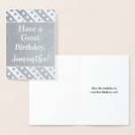 [ Thumbnail: Hearts & Stripes + "Have a Great Birthday" Card ]