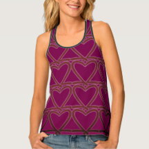 "Hearts" Tank Top