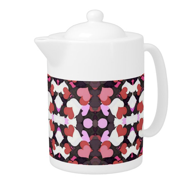 HEARTS TEAPOT (Right)
