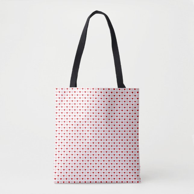 Hearts Tote Bag (Front)