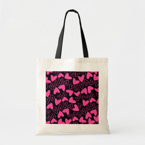 Hearts Tote Bag