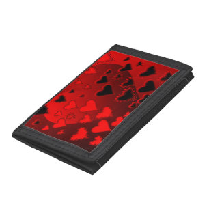 Hearts Tri-fold Wallet