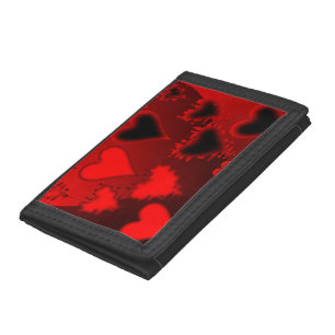Hearts Trifold Wallet