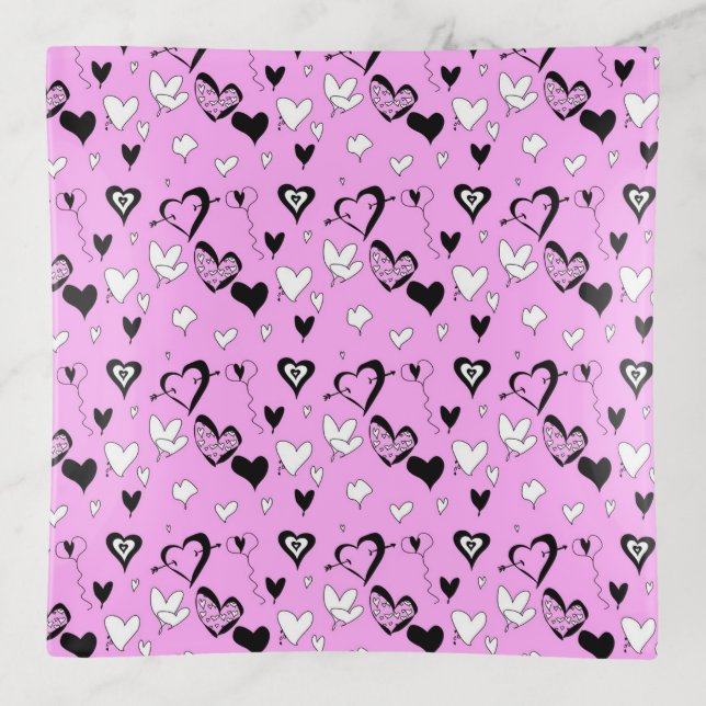 Hearts Trinket Tray (Front)