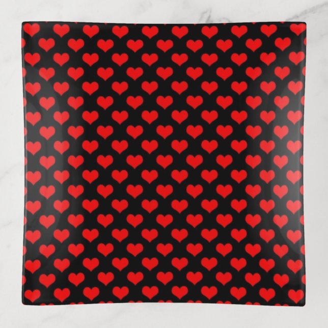 Hearts Trinket Tray (Front)
