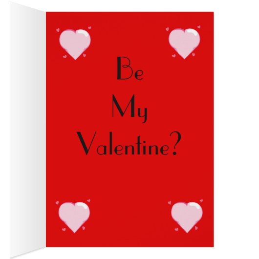 Heart's Valentine Card (Inside (Right))