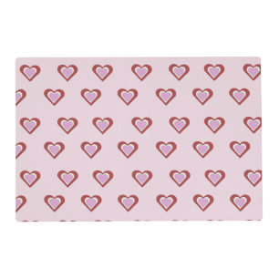 Hearts, Valentines Day Placemat