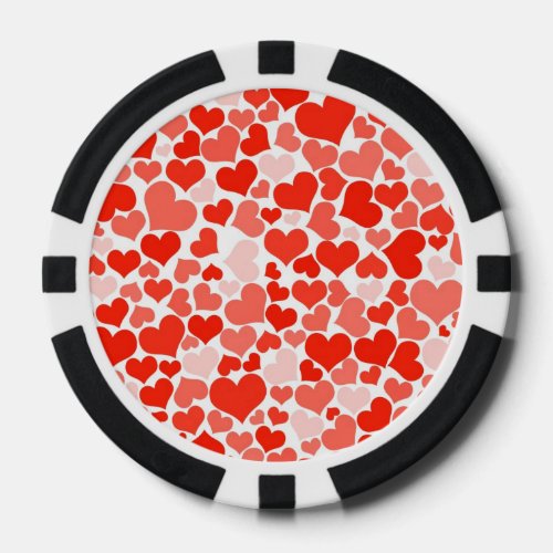 Hearts wallpaper poker chips