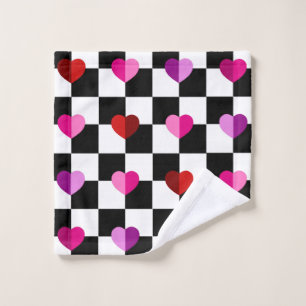 Hearts Wash Cloth