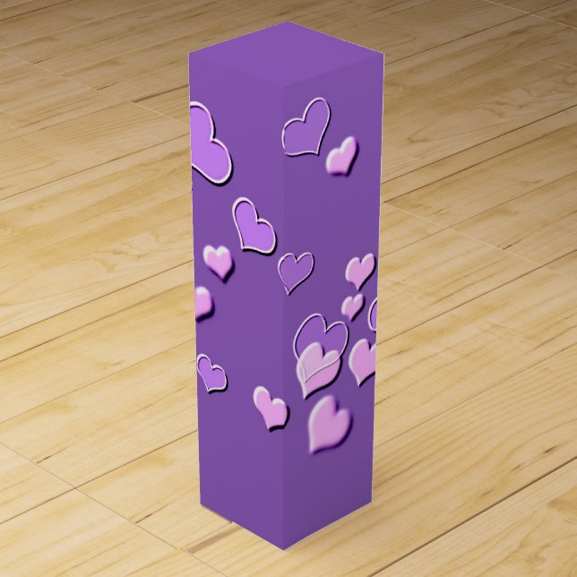  hearts wine box (Front)