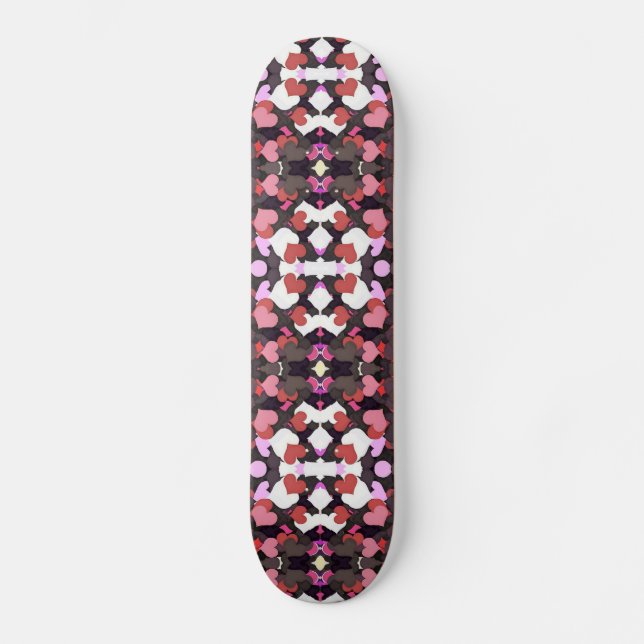HEARTS WITH LOVE SKATEBOARD DECK (Front)