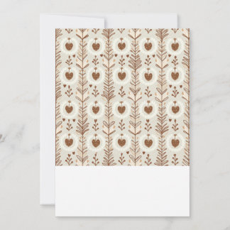 Heartshape Wedding Invitation card