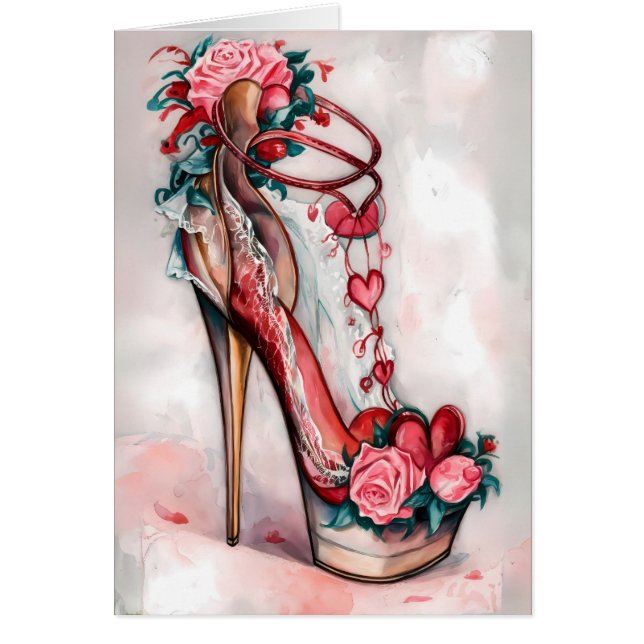 Heartsrtings & High Heels Cards (Front)