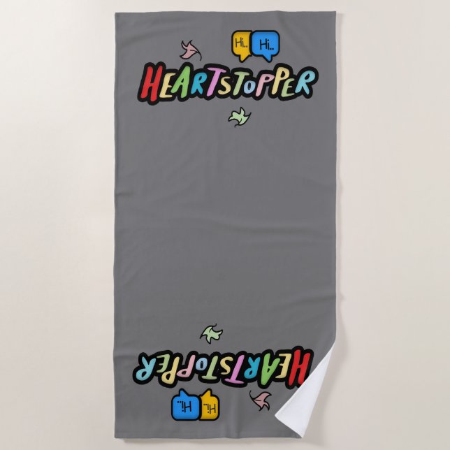 Heartstopper Beach Towels (Front)