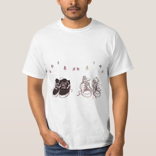heartstopper characters shoes aesthetic T_Shirt