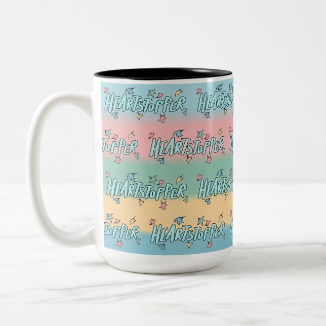 Heartstopper Colorful Two-Tone Coffee Mug (Left)