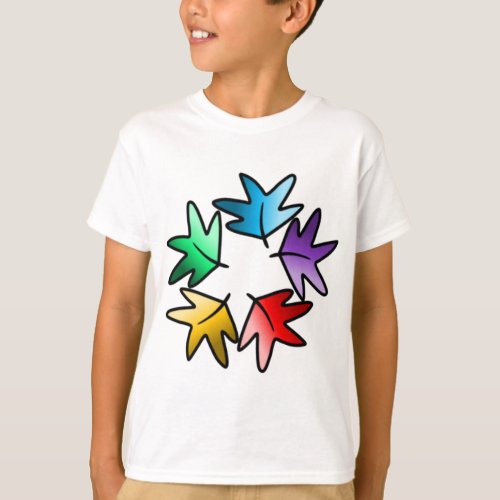 Heartstopper leaves design for kids T_Shirt