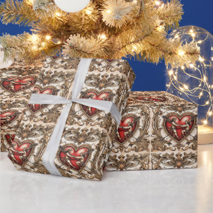 "Heartstring Arrow Strike" Wrapping Paper
