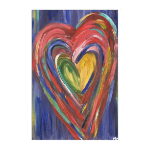 Heartstrings Acrylic Print