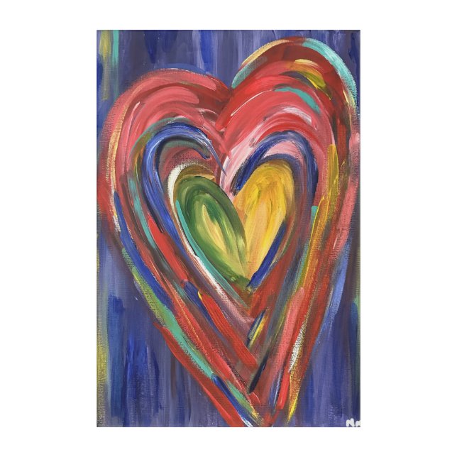 Heartstrings Acrylic Print (Front)