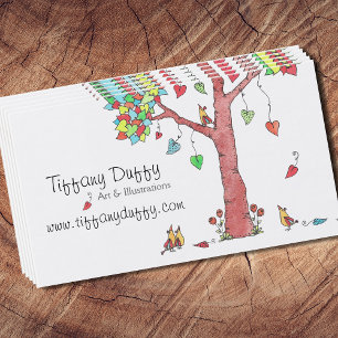 Heartstrings Caregiver Business Card