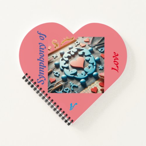 Heartstrings Dearest Affection Journal Notebook