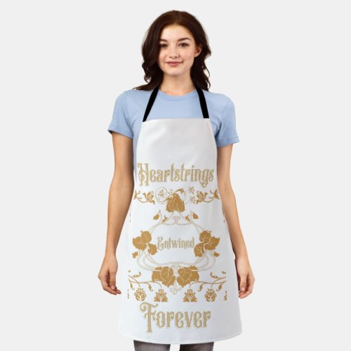 Heartstrings Entwined Forever Apron