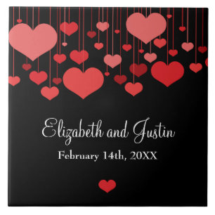 Heartstrings Valentines Tile