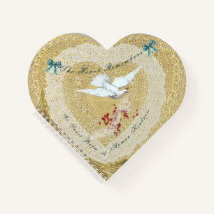 Heartstrings Victorian Spiral Notebook