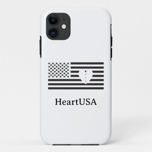 HeartUSA Iphone case  (Back)