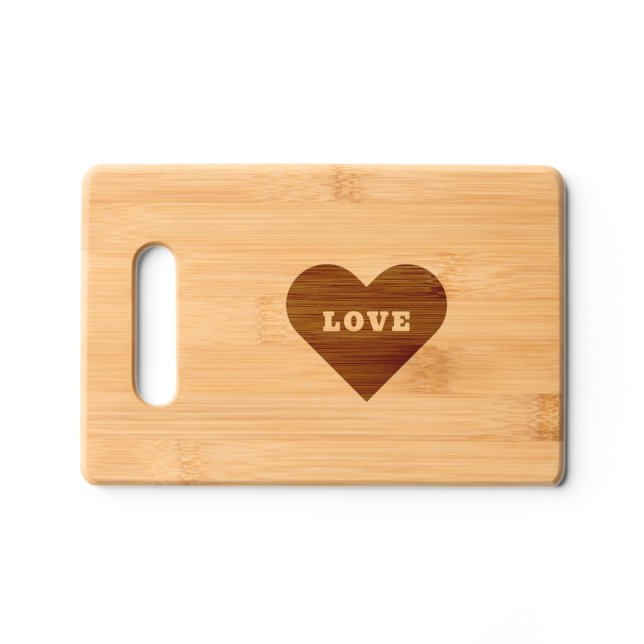 Heartw with Love Text Your Gift Cutting Board