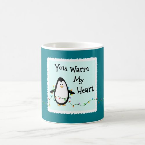 Heartwarming Christmas Holiday Gift_Fun Penguin Coffee Mug