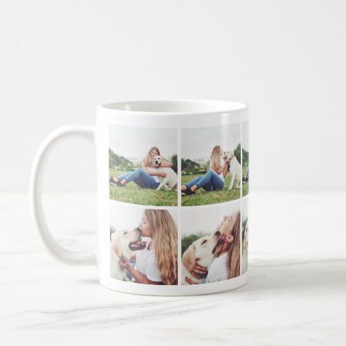 Heartwarming Dog Lovers Photo Collage Mug