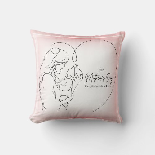 Heartwarming Homage Customized Pillows for Mom