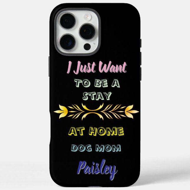 Heartwarming pet quotes for the devoted dog mom Case-Mate iPhone case (Back)