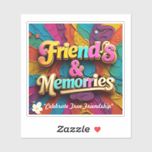 "Heartwarming Smiles" Sticker