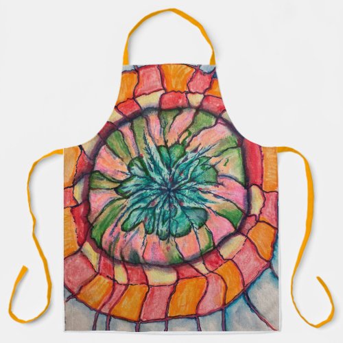 Heartwheel  apron