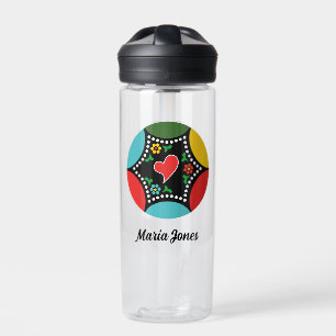 Hearty Portuguese Christmas Party and Gifts Water Bottle