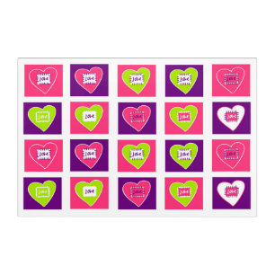 Hearty set acrylic print