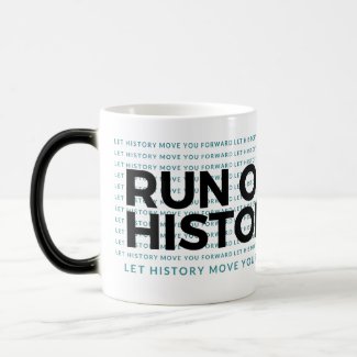 Heat activated morphing mug - Run on History