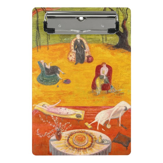 Heat by Florine Stettheimer Mini Clipboard (Front)