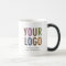 Heat Changing Magic Mug Custom Business Logo Black