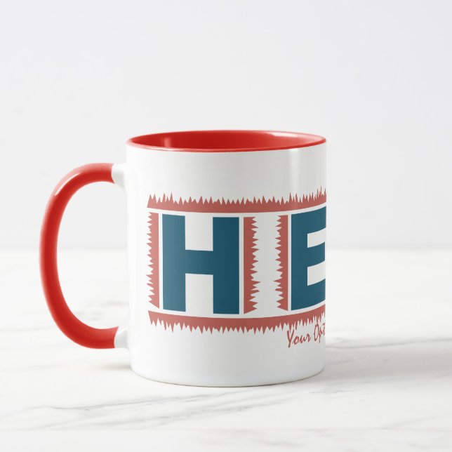 HEAT custom mugs (Left)
