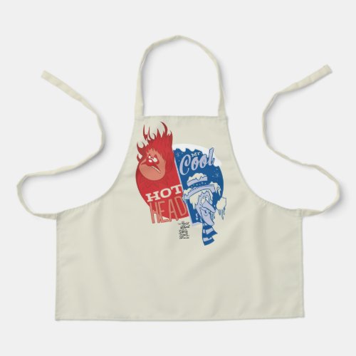 Heat Miser Hot Head  Snow Miser Mr Cool Apron