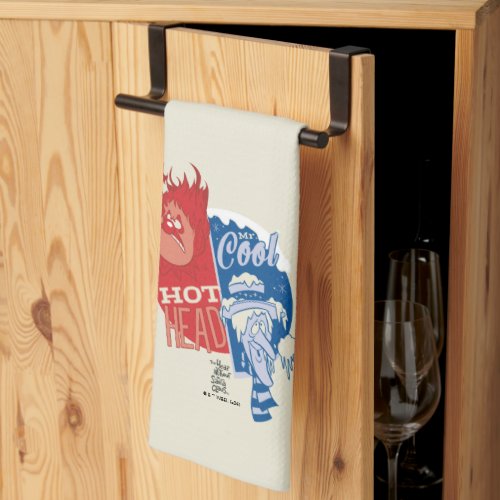 Heat Miser Hot Head  Snow Miser Mr Cool Kitchen Towel