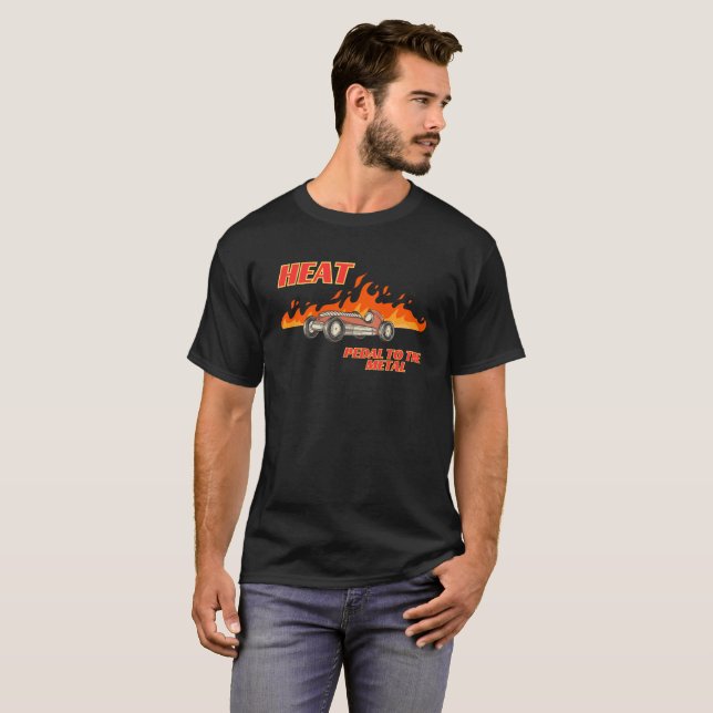 Heat - Pedal to the Metal T-shirt  (Front Full)