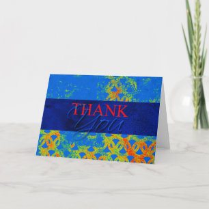 Heat Seeking Thank You Cards