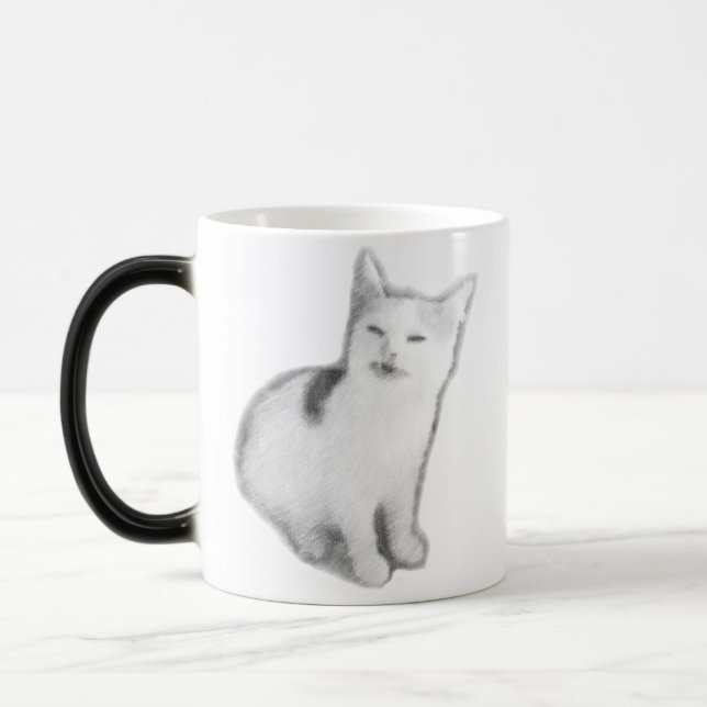 Heat Sensitive Banana Cat Mug (Left)