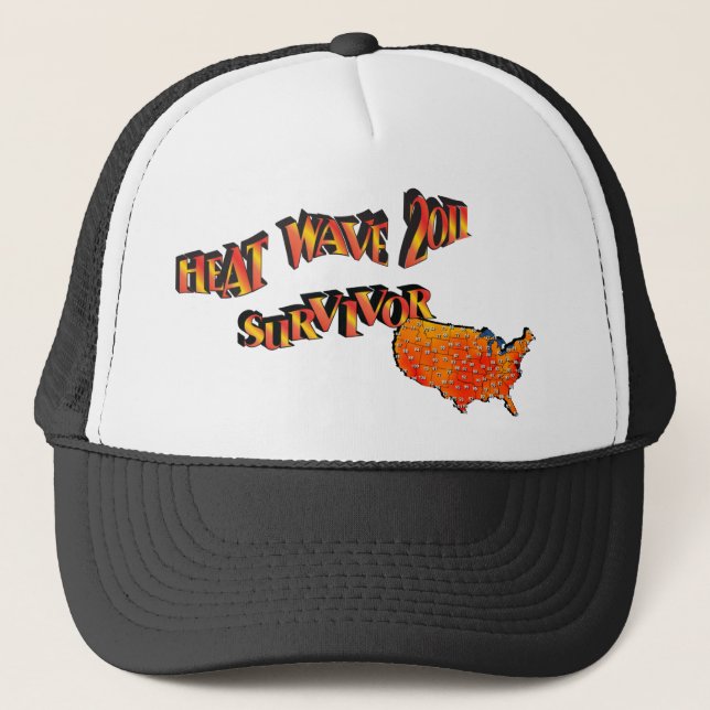 Heat Wave 2011 Map Survivor Hat (Front)